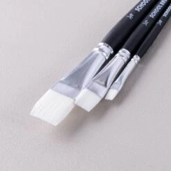 ARTdiscount School Brushes - Packs Of 10 - Flat -Painting Supplies School Brush4