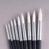ARTdiscount School Brushes - Packs Of 10 - Round