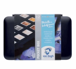 Van Gogh Pocket Watercolour Box - Metallic & Interference Colours -Painting Supplies Screenshot 2019 04 04 at 16.54.02