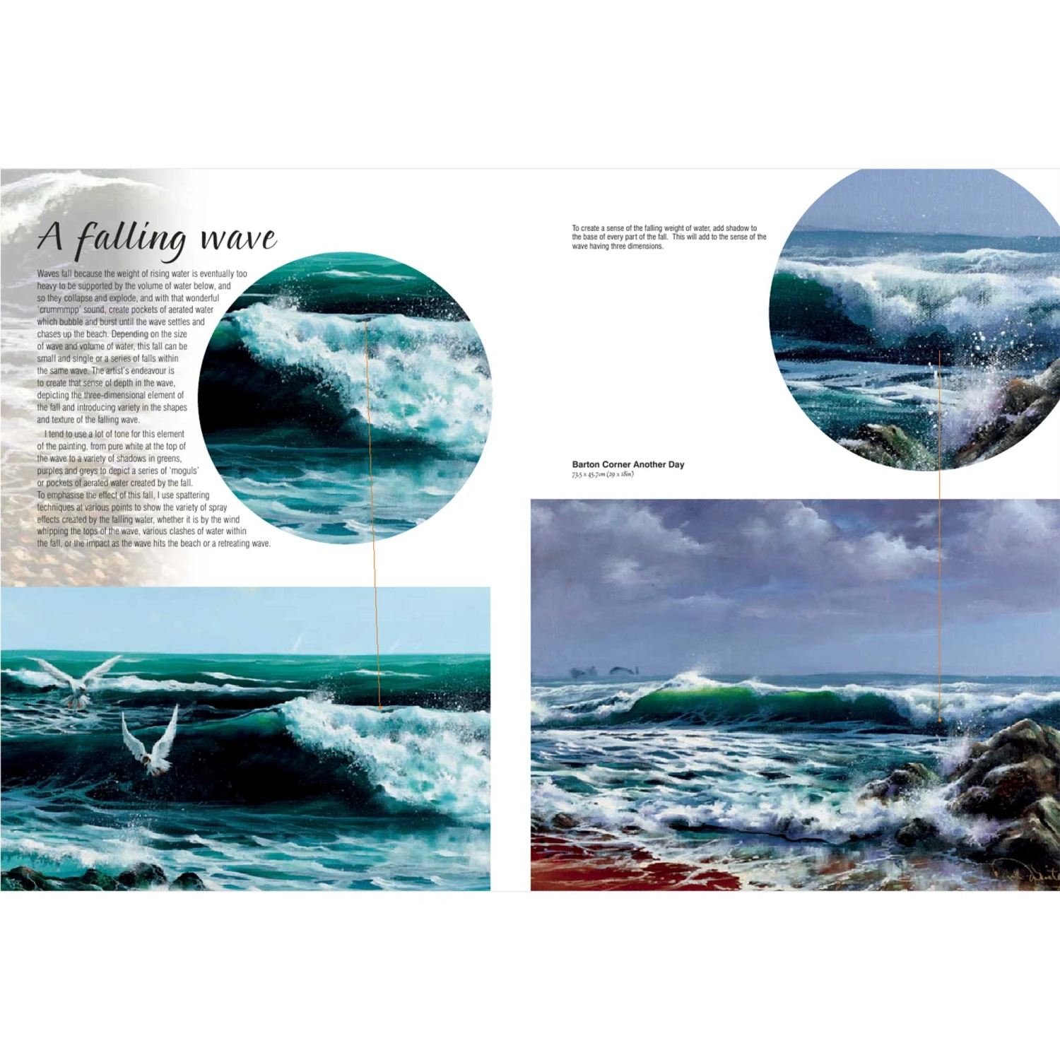 Sea & Sky In Acrylics: - D. White 2 Sea & Sky In Acrylics: - D. White - Image 2