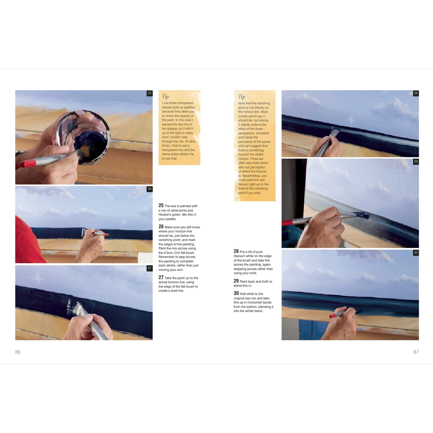 Sea & Sky In Acrylics: - D. White 4 Sea & Sky In Acrylics: - D. White - Image 4