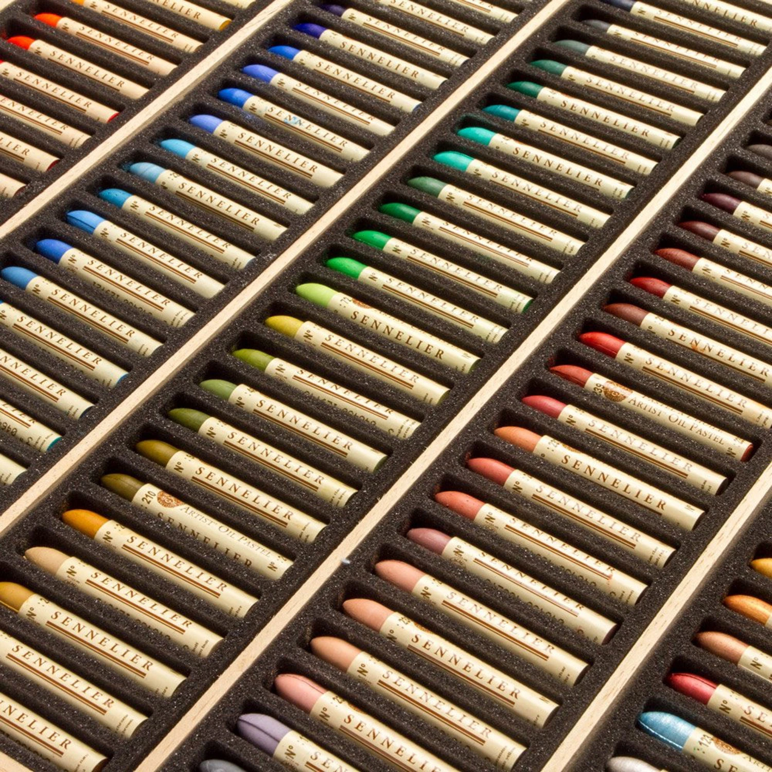 Sennelier 120 Oil Pastel Wooden Box Set 5 Sennelier 120 Oil Pastel Wooden Box Set - Image 5
