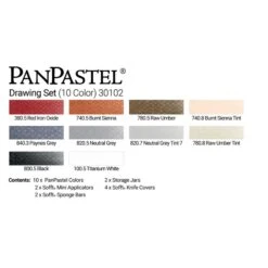 PanPastel Set Of 10 - DRAWING -Painting Supplies Set 10 Drawing 2