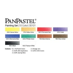 PanPastel Set Of 10 - PAINTING -Painting Supplies Set 10 Painting 3