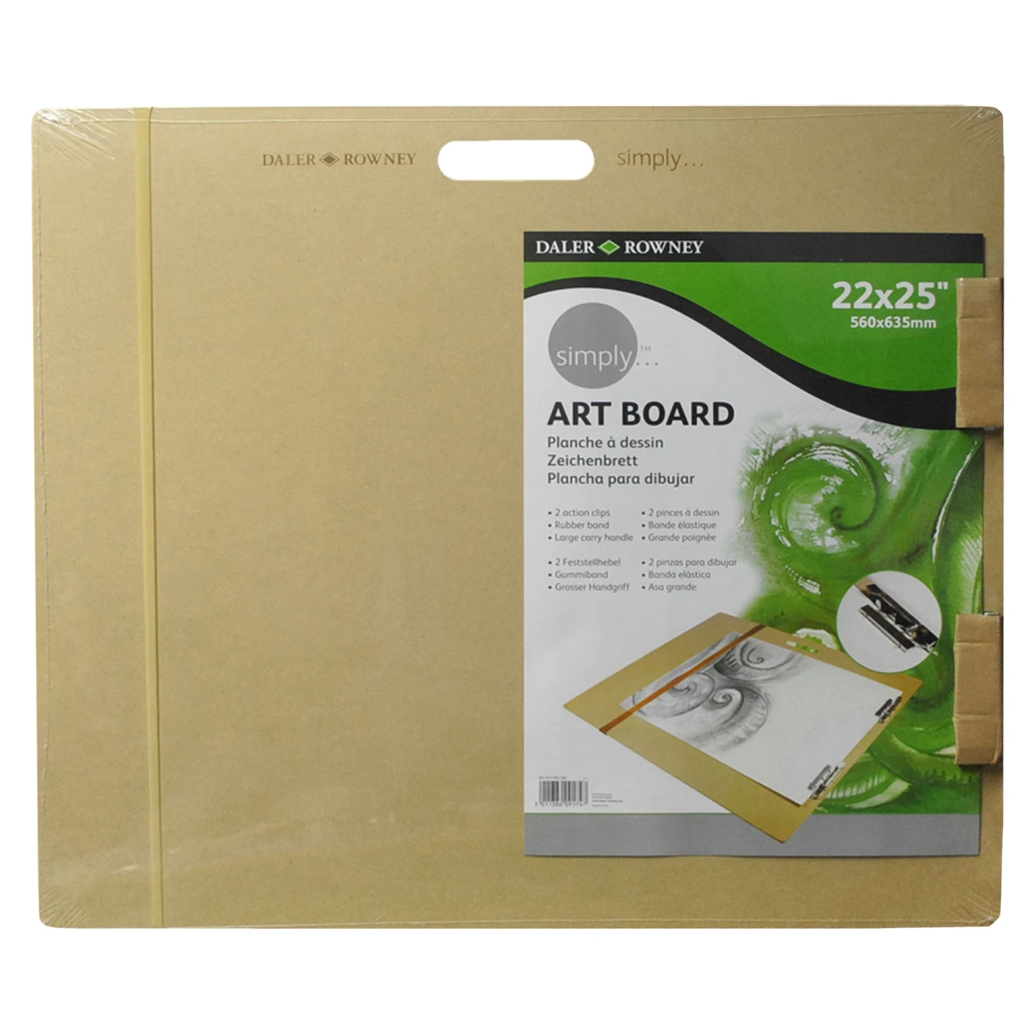Daler-Rowney Simply Art Board - 22 X 25" (560 X 635mm) 1 Daler-Rowney Simply Art Board - 22 X 25" (560 X 635mm)