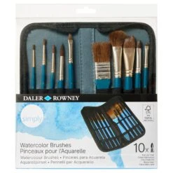 Daler-Rowney Simply Natural Hair Brush Zip Case