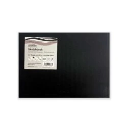 Seawhite Case-Bound Hardback Sketchbook - 140gsm - LANDSCAPE -Painting Supplies Sketchbook case bound a5