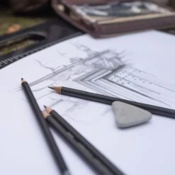 Derwent Sketching 6 Pencil Set -Painting Supplies Sketching Tin 6 3