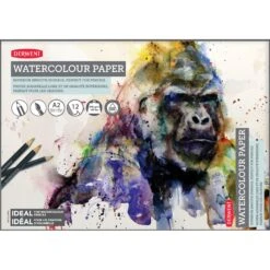 Derwent Smooth Watercolour Paper Pads - 300gsm - 12 Sheets 9 Derwent Smooth Watercolour Paper Pads - 300gsm - 12 Sheets -Painting Supplies Smooth Watercolour Paper 4