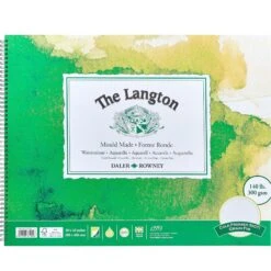 Daler-Rowney Langton Watercolour Spiral Pads (NOT Surface) 13 Daler-Rowney Langton Watercolour Spiral Pads (NOT Surface) -Painting Supplies Spiral 20 16