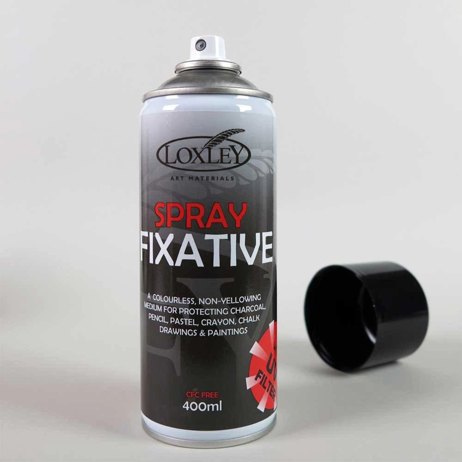 Loxley Aerosol Fixative 400ml With A U.V. Filter - Image 2