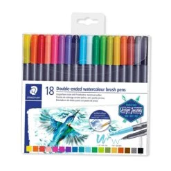Staedtler Double-Ended Watercolour Brush Pen Wallets