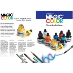 Magic Color Starter Set - 8 X 28ml 5 Magic Color Starter Set - 8 X 28ml -Painting Supplies Starter Set 3