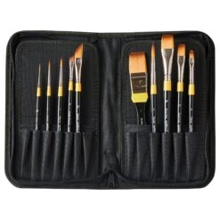 Daler-Rowney System3 Acrylic Brush Classic Collection -Painting Supplies Sys3 Classic Brush Set 3