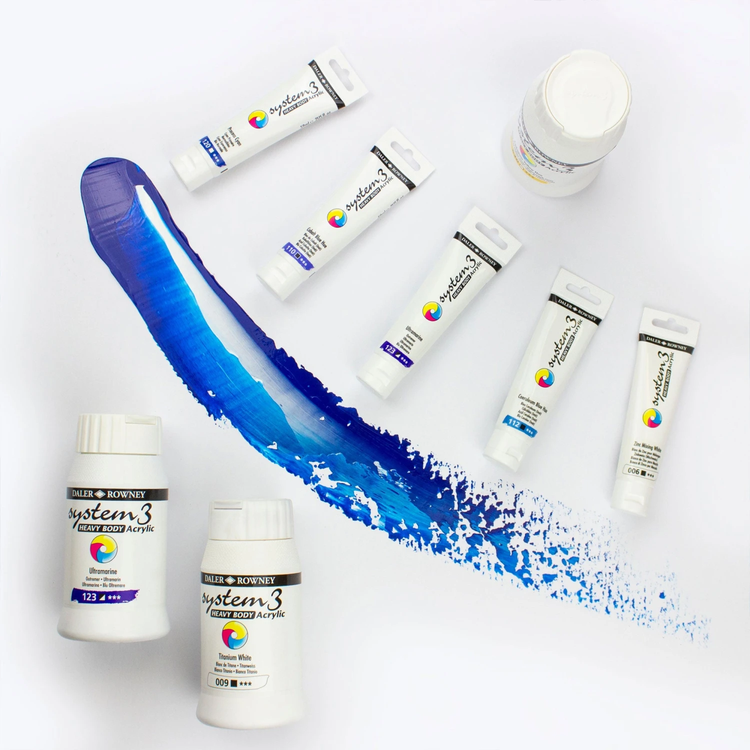 Daler-Rowney System3 HEAVY BODY Paint - 500ml 3 Daler-Rowney System3 HEAVY BODY Paint - 500ml - Image 3