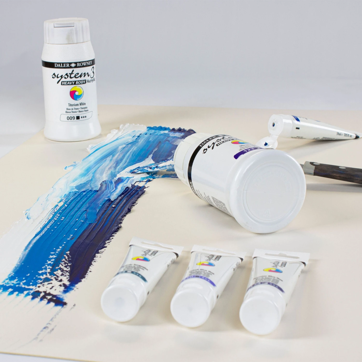 Daler-Rowney System3 HEAVY BODY Paint - 500ml 4 Daler-Rowney System3 HEAVY BODY Paint - 500ml - Image 4