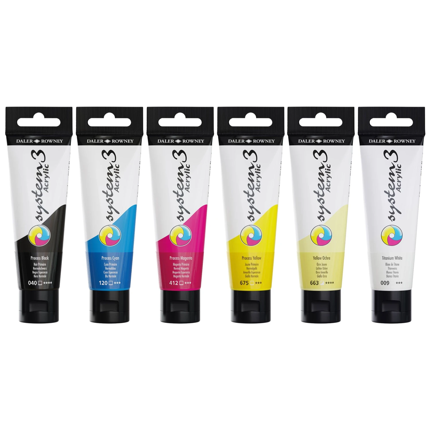 Daler-Rowney System3 Acrylic Process Mixing Set - 6 X 59ml 2 Daler-Rowney System3 Acrylic Process Mixing Set - 6 X 59ml - Image 2