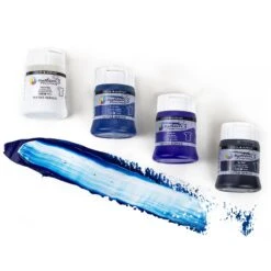 Daler-Rowney System3 Textile Screen Printing Acrylic Colour - 250ml - (White Cap) -Painting Supplies Sys3 Textile Printing 3
