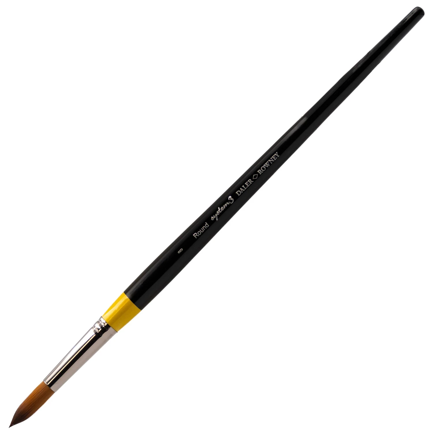 Daler-Rowney System3 - Long Handled Round Brushes - SY45 1 Daler-Rowney System3 - Long Handled Round Brushes - SY45