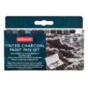 Derwent Tinted Charcoal Paint Pan Set