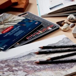 Derwent Tinted Charcoal Pencil Sets 11 Derwent Tinted Charcoal Pencil Sets -Painting Supplies Tinted Charcoal Pencil 4 fc92b85d 2dc6 4bee b5db 85d98bedffac