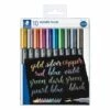 Staedtler Metallic Brush Pen Pack Of 10