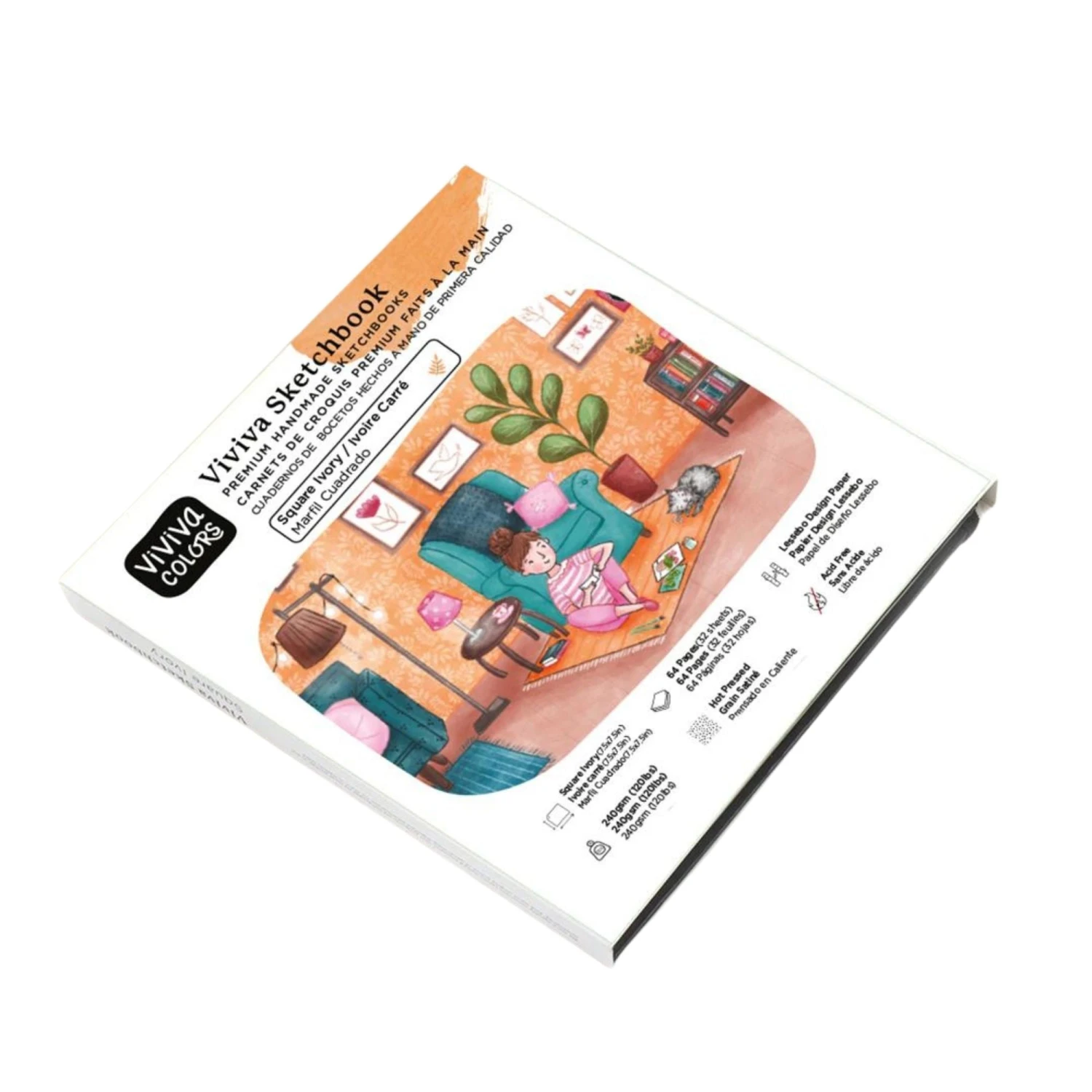 Viviva Sketchbooks Ivory 1 Viviva Sketchbooks Ivory