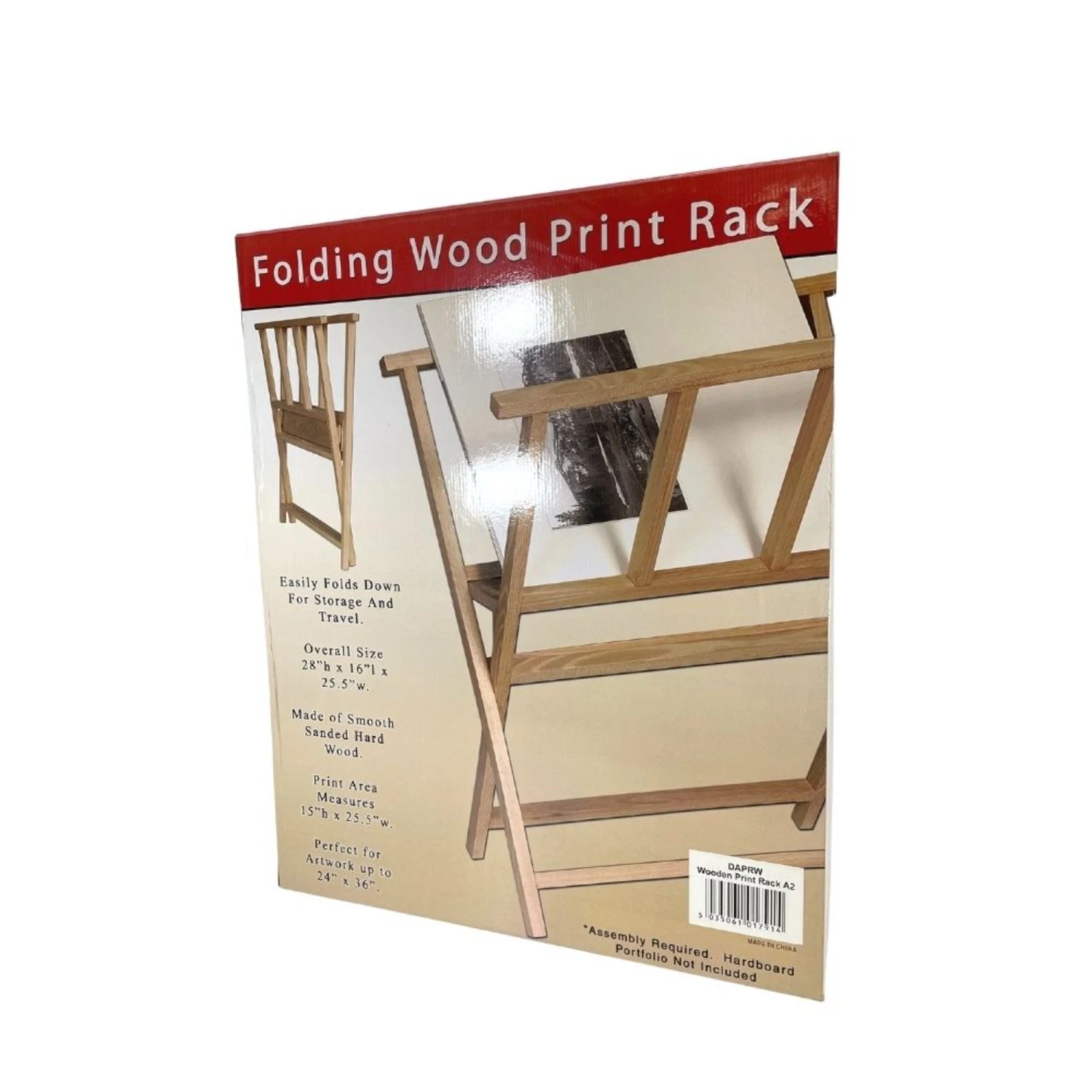 Artists Print Storage Rack/Wooden Artwork Display Stand 3 Artists Print Storage Rack/Wooden Artwork Display Stand - Image 3