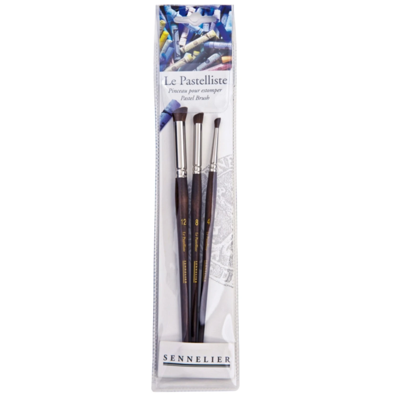 Sennelier Le Pastelliste Pastel Blending Brushes - Set Of 3 1 Sennelier Le Pastelliste Pastel Blending Brushes - Set Of 3