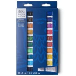 Winsor & Newton Cotman Watercolour Set 20 Tubes X 5ml