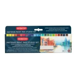 Derwent Inktense 24 Paint Pan Studio Set