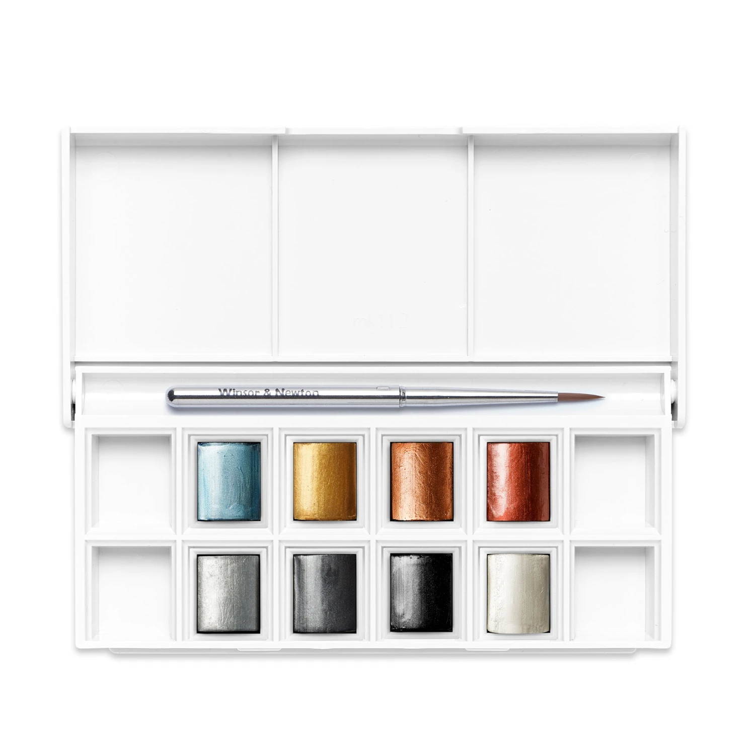Winsor & Newton Watercolour 8 Half Pan Metallic Pocket Set 3 Winsor & Newton Watercolour 8 Half Pan Metallic Pocket Set - Image 3
