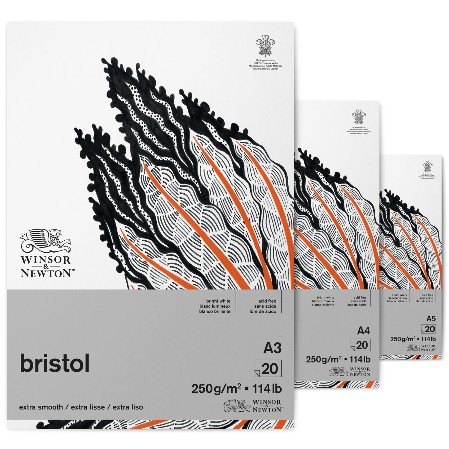 Winsor & Newton Bristol Board - 250gsm 1 Winsor & Newton Bristol Board - 250gsm