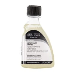 Winsor & Newton Professional Artists' Varnish -Painting Supplies W N OIL MEDIUM 250ML ARTISTS MATT VARNISH