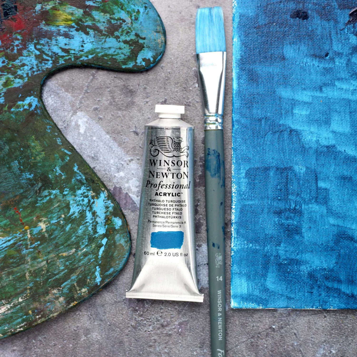 Winsor & Newton Professional Acrylic 60ml Series 5 2 Winsor & Newton Professional Acrylic 60ml Series 5 - Image 2