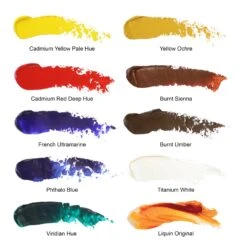 Winsor & Newton Winton Oil Colour Tubes - 200ml 5 Winsor & Newton Winton Oil Colour Tubes - 200ml -Painting Supplies W N WINTON STUDIO SET SWATCH