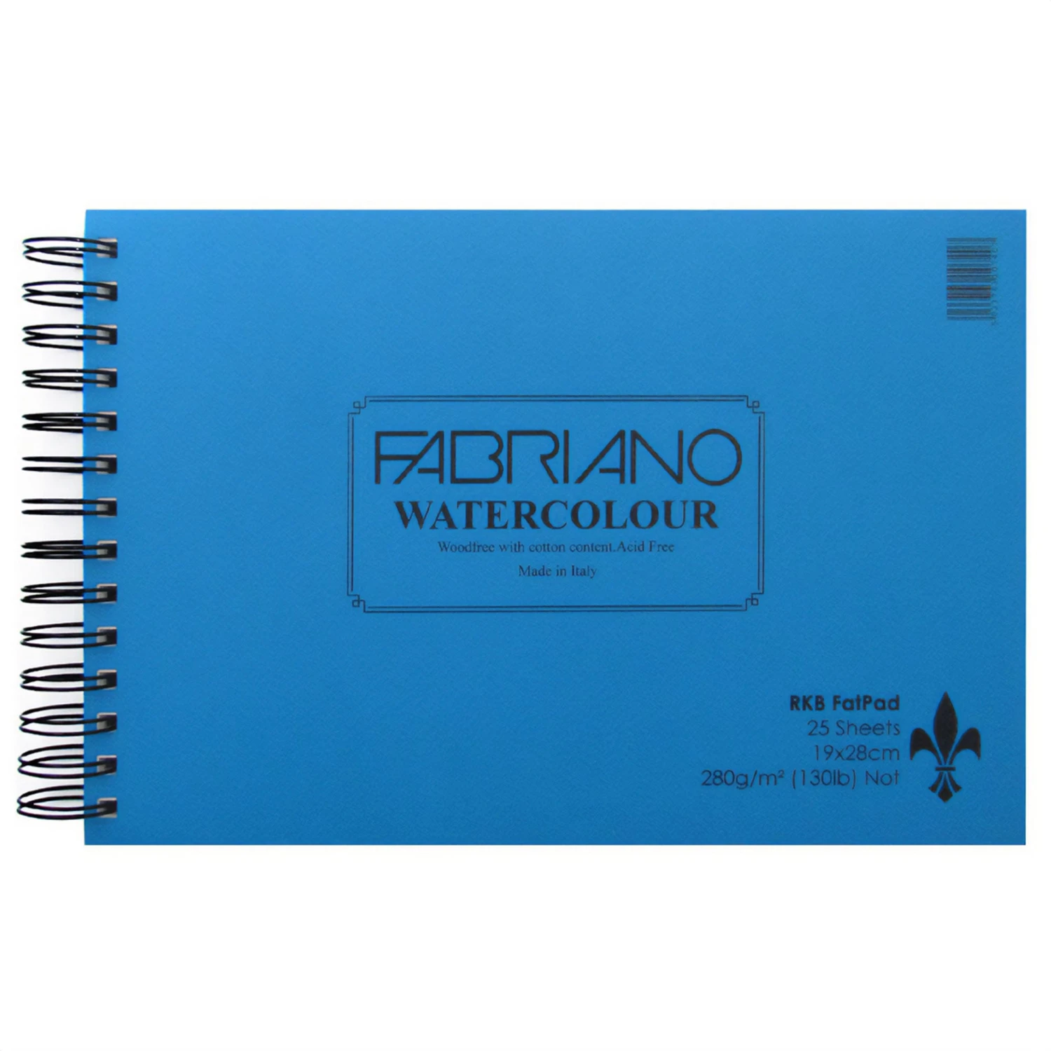 Fabriano Watercolour Cold Pressed (NOT) Fat Pads 280gsm/130lbs 1 Fabriano Watercolour Cold Pressed (NOT) Fat Pads 280gsm/130lbs
