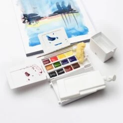 Winsor & Newton Artists Watercolour Field Pocket Box -Painting Supplies Watercolour Field Pocket Box 2