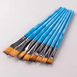 ARTdiscount Watercolour Brushes - Flat 10 ARTdiscount Watercolour Brushes - Flat -Painting Supplies Watercolour Flat 4