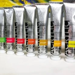 PHOENIX Studio Acrylic Paint Set For Artists - 10 X 22ml Tubes 5 PHOENIX Studio Acrylic Paint Set For Artists - 10 X 22ml Tubes -Painting Supplies acrylic set 10