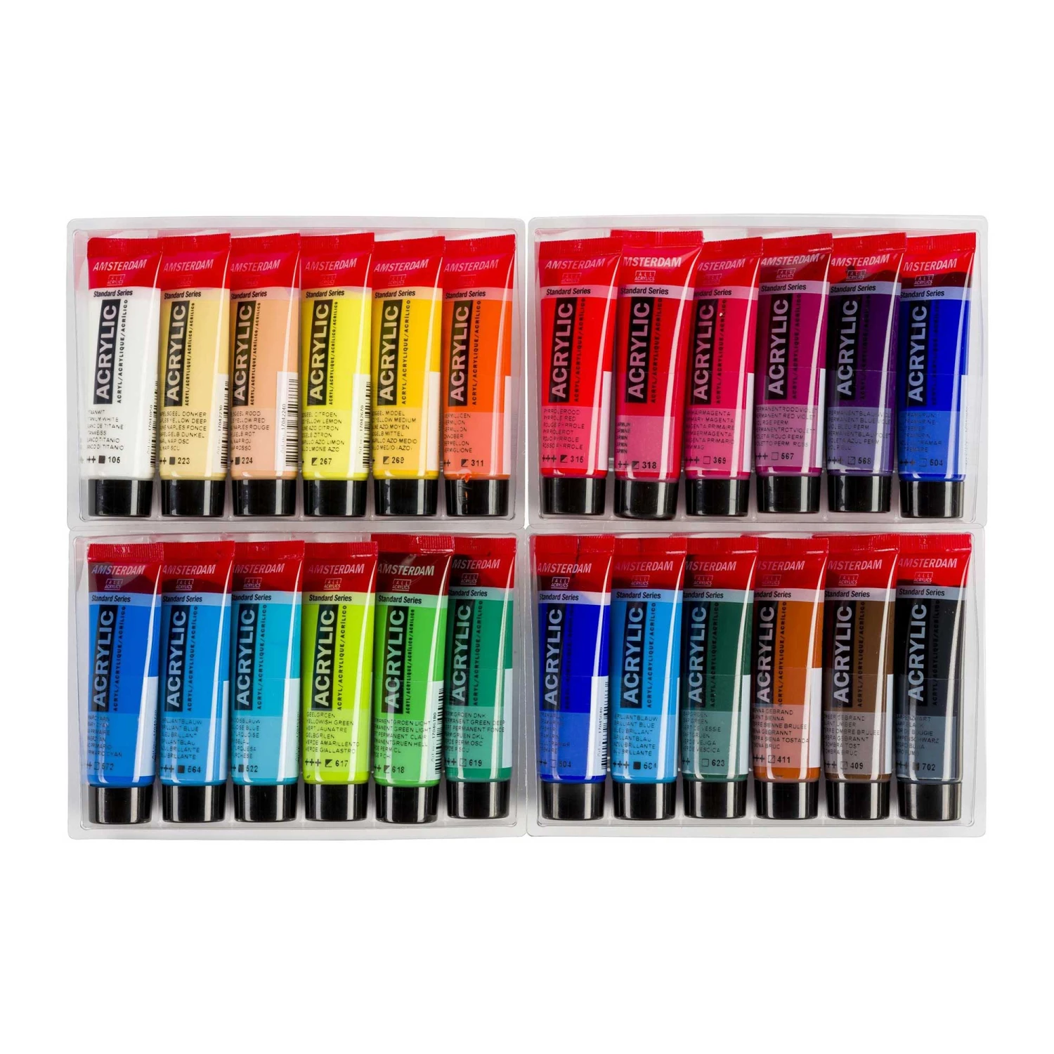 Amsterdam Acrylic Paint General Selection Set 24 X 20ml 3 Amsterdam Acrylic Paint General Selection Set 24 X 20ml - Image 3