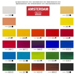 Amsterdam Acrylic Paint General Selection Set 24 X 20ml 7 Amsterdam Acrylic Paint General Selection Set 24 X 20ml -Painting Supplies amsterdam acrylic paint 4