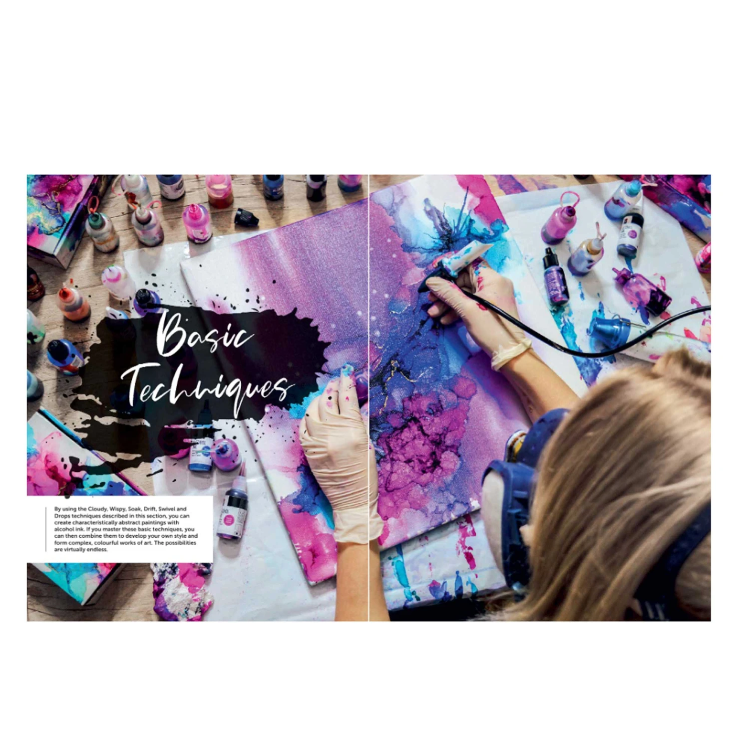 Alcohol Ink: Step-By-Step Techniques For Ink-Based Fluid Art By D. Delâge 2 Alcohol Ink: Step-By-Step Techniques For Ink-Based Fluid Art By D. Delâge - Image 2