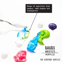 Liquitex BASICS Acrylic - 118ml Tubes 9 Liquitex BASICS Acrylic - 118ml Tubes -Painting Supplies basics 2