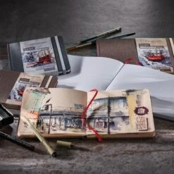 Hahnemühle 'Toned' Watercolour Books - Grey 200gsm (95lb) 7 Hahnemühle 'Toned' Watercolour Books - Grey 200gsm (95lb) -Painting Supplies beige 2 8d786747 1414 485f b535 f20a774a20e9