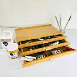 Artists Wooden Storage Cabinet - 3 Drawer 8 Artists Wooden Storage Cabinet - 3 Drawer -Painting Supplies bob ross drawer image 5000x 18cfbae2 530c 481f 8d41 abd316a38479