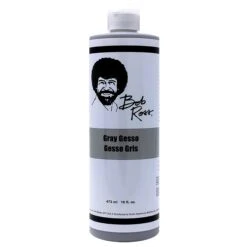 Bob Ross Gesso Primers - 473 Ml -Painting Supplies bob ross grey gesso 473ml 16oz