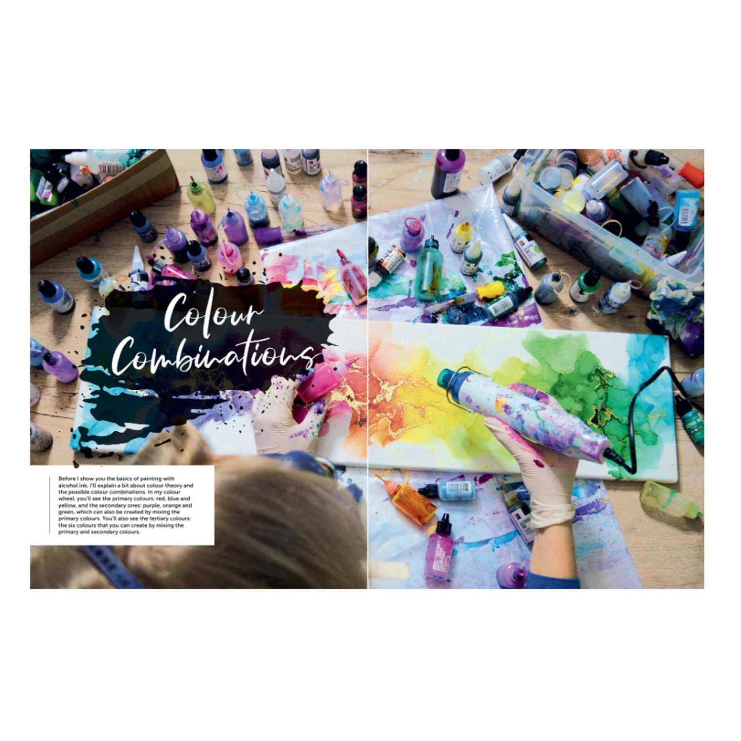 Alcohol Ink: Step-By-Step Techniques For Ink-Based Fluid Art By D. Delâge 3 Alcohol Ink: Step-By-Step Techniques For Ink-Based Fluid Art By D. Delâge - Image 3