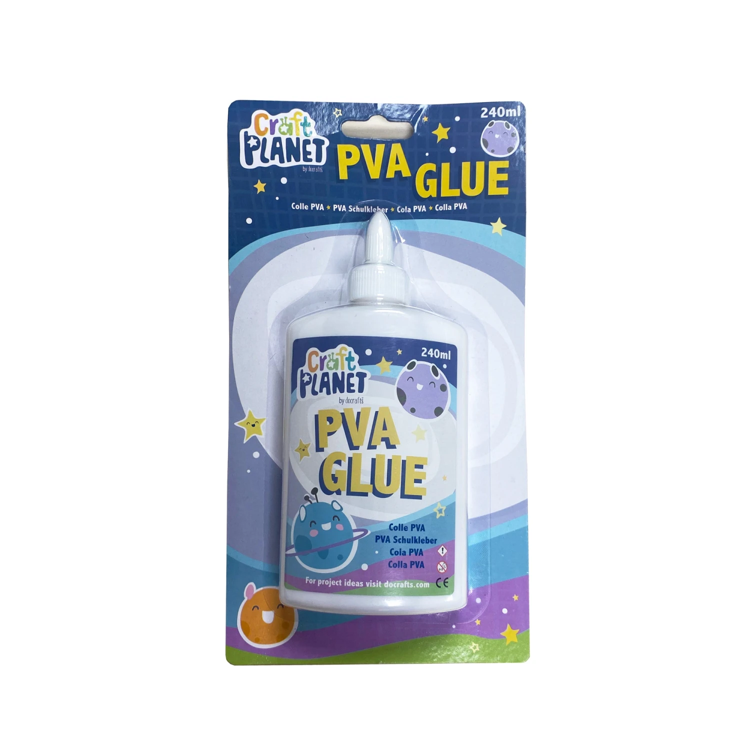 Craft Planet PVA Glue 240ml 1 Craft Planet PVA Glue 240ml