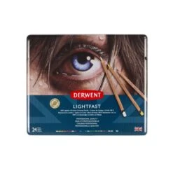 Derwent Lightfast Pencils - Metal Tins -Painting Supplies derwent lightfast 24